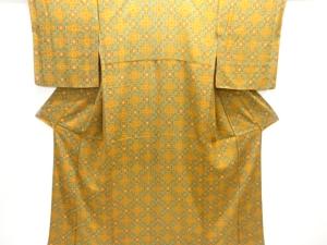 華紋模様小紋着物